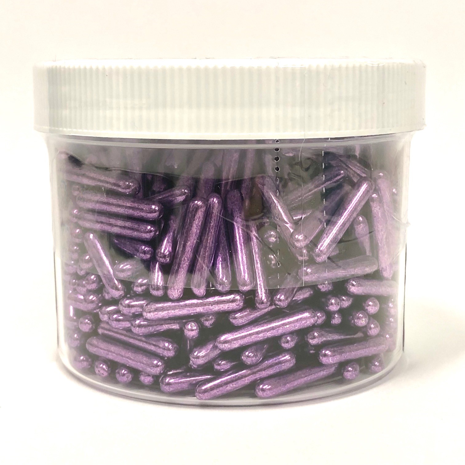 Metallic Purple Macaroni Rods - 250g by Confectioners Choice